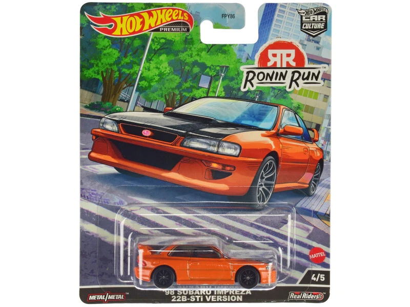 Hot Wheels '98 Subaru Impreza 22B STi