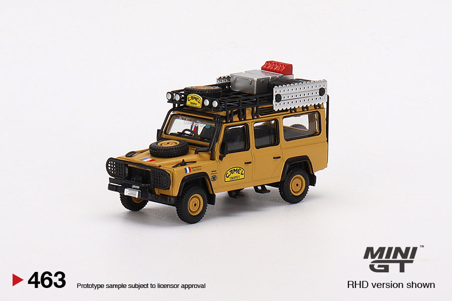 Mini GT Land Rover Defender 110 Camel Trophy