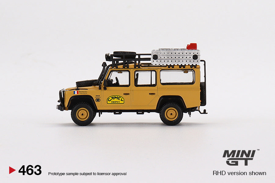 Mini GT Land Rover Defender 110 Camel Trophy