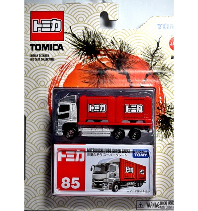 Tomica Mitsubishi Fuso Super Great Container Truck
